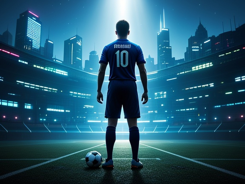 足球明星风采大放异彩，为球队带来胜利的简单介绍